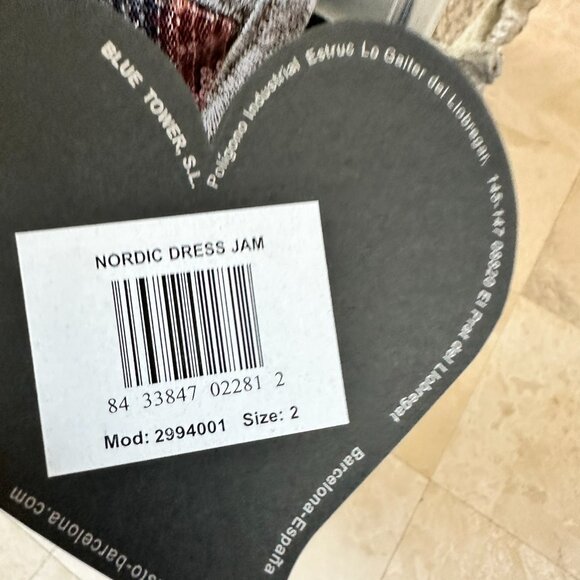 Custo Barcelona Turtleneck Sequin Dress Small Gray Black Orange - Picture 5 of 6